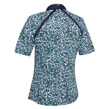 Callaway Hexagon Geo Raglan dámské polo, tmavě modré (peacoat)