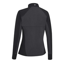 Callaway Lightweight Knit Heathered 1/4 Zip dámská mikina, ebony heather