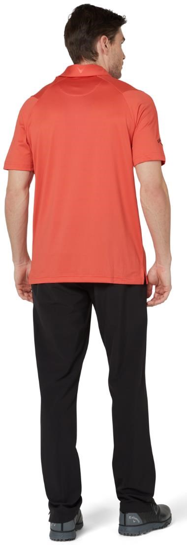 Callaway Swing Tech Solid pánské polo, spiced coral