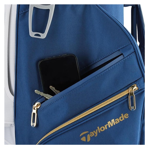 TaylorMade Kalea Gold dámský cart bag, modro/bílý