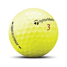 TaylorMade Tour Response golfové míčky, žluté
