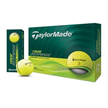 TaylorMade Tour Response golfové míčky, žluté