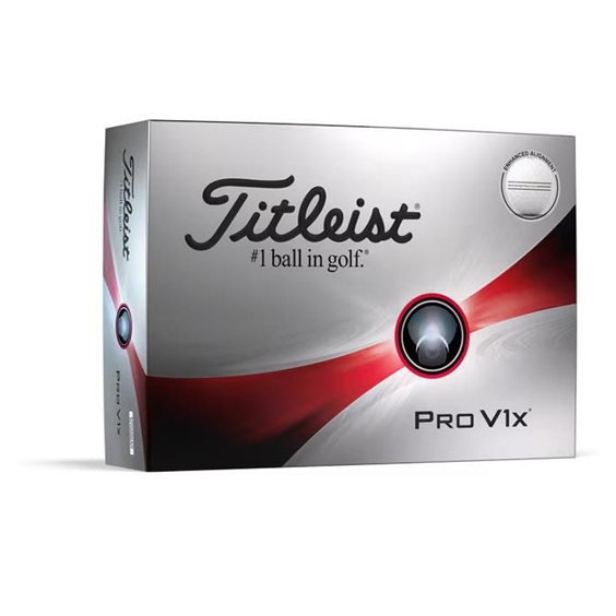 Titleist Pro V1x Enhanced Alignment golfové míčky