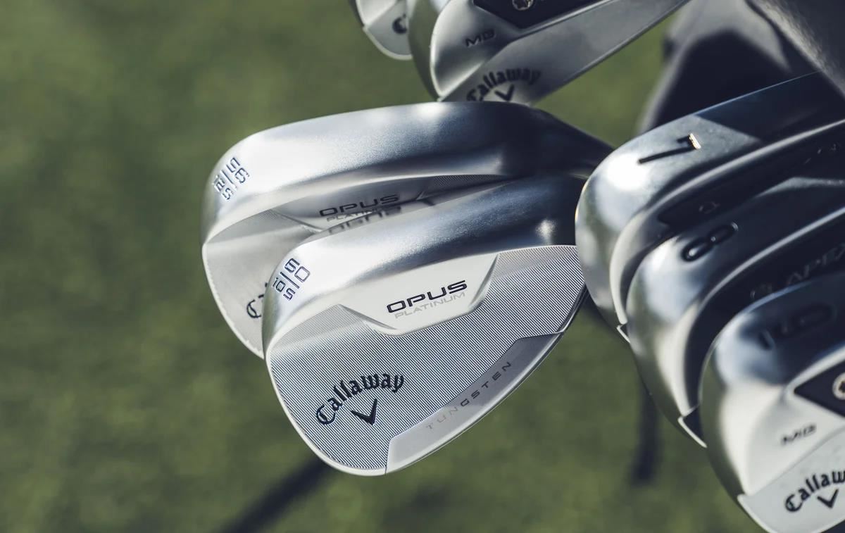Callaway Opus Platinum Chrome wedge, ocel