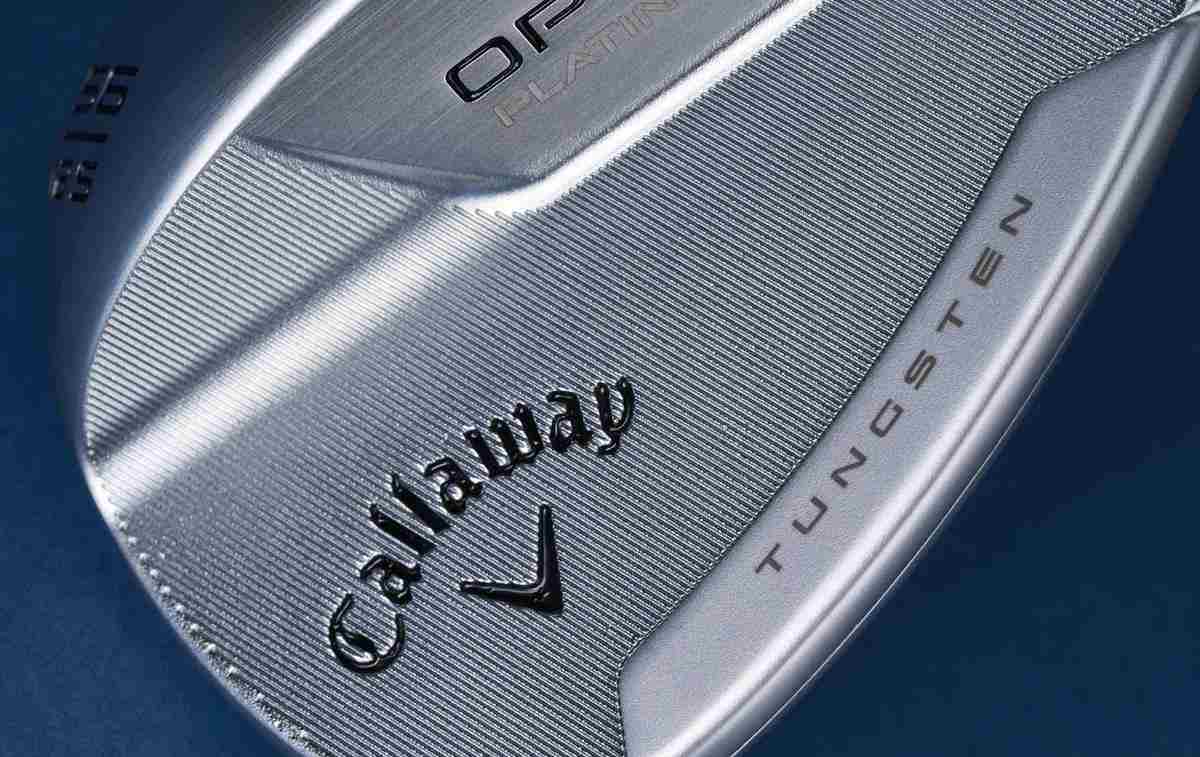 Callaway Opus Platinum Chrome wedge, ocel