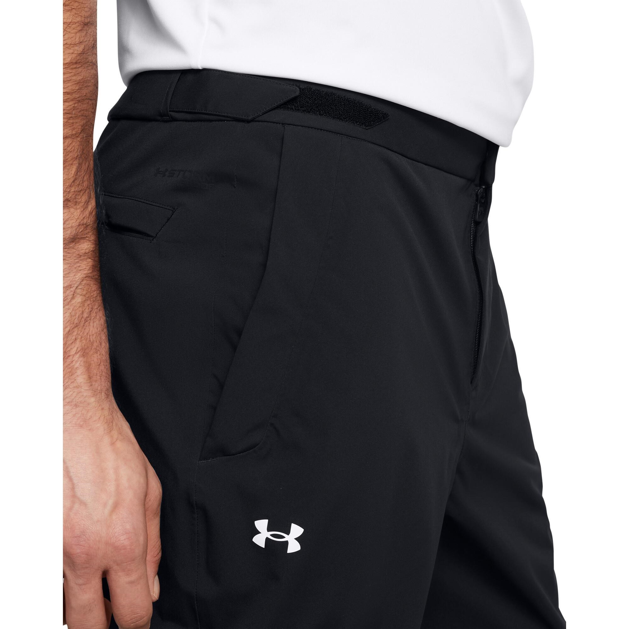 Under Armour Drive Rain pánské nepromokavé kalhoty, černé