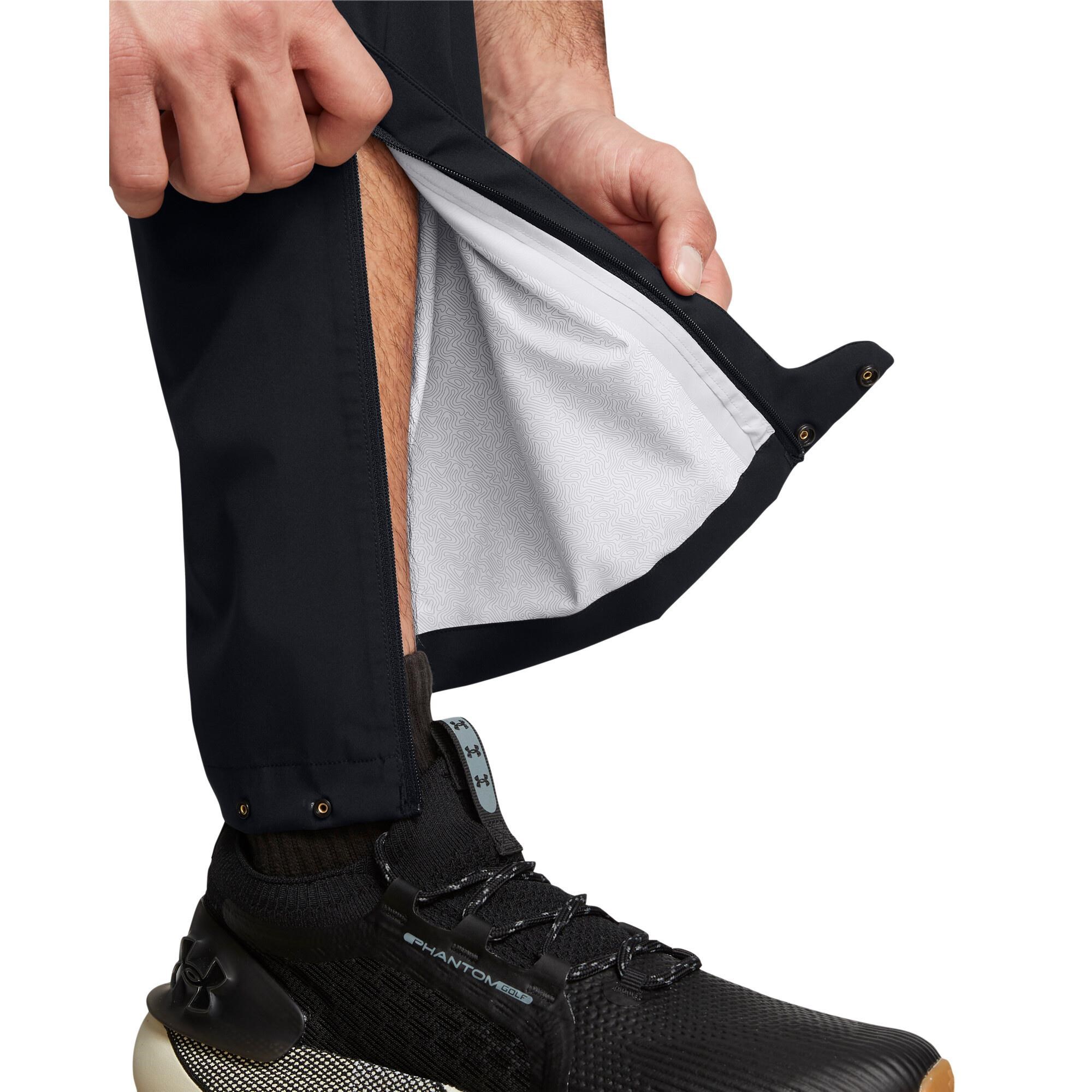 Under Armour Drive Rain pánské nepromokavé kalhoty, černé