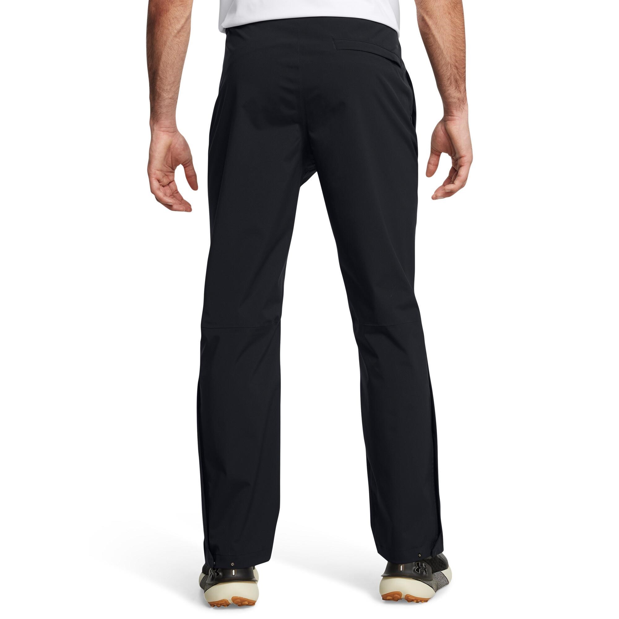 Under Armour Drive Rain pánské nepromokavé kalhoty, černé