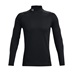 Under Armour CG Armour Fitted Mock pánské funkční tričko, černé