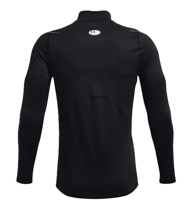 Under Armour CG Armour Fitted Mock pánské funkční tričko, černé