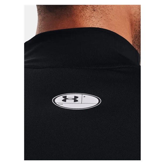 Under Armour CG Armour Fitted Mock pánské funkční tričko, černé