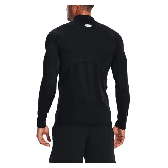 Under Armour CG Armour Fitted Mock pánské funkční tričko, černé