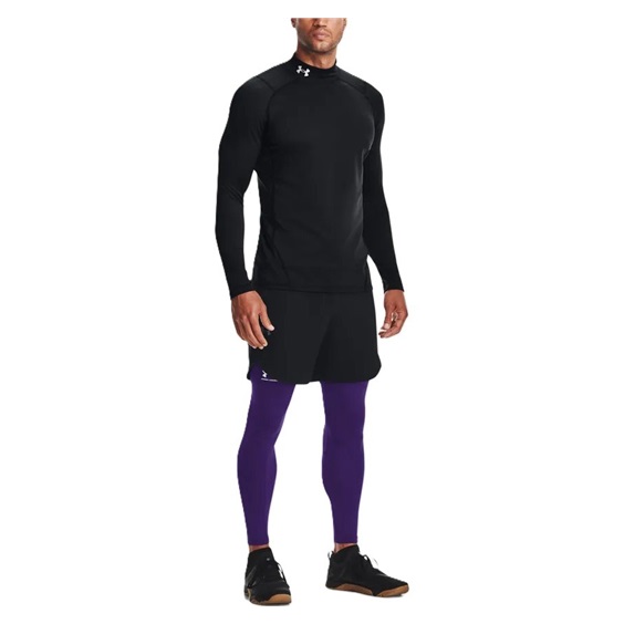 Under Armour CG Armour Fitted Mock pánské funkční tričko, černé