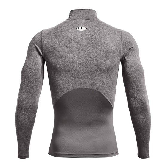 Under Armour CG Armour Fitted Mock pánské funkční tričko, šedé
