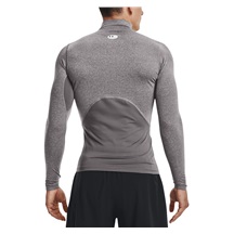 Under Armour CG Armour Fitted Mock pánské funkční tričko, šedé