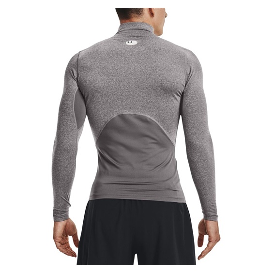 Under Armour CG Armour Fitted Mock pánské funkční tričko, šedé