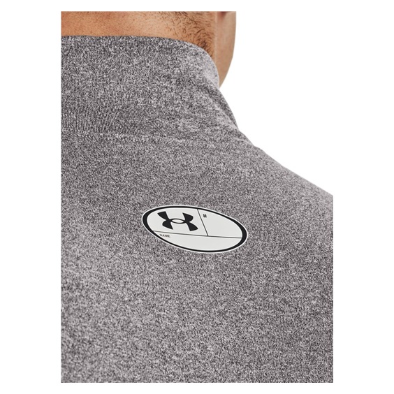 Under Armour CG Armour Fitted Mock pánské funkční tričko, šedé