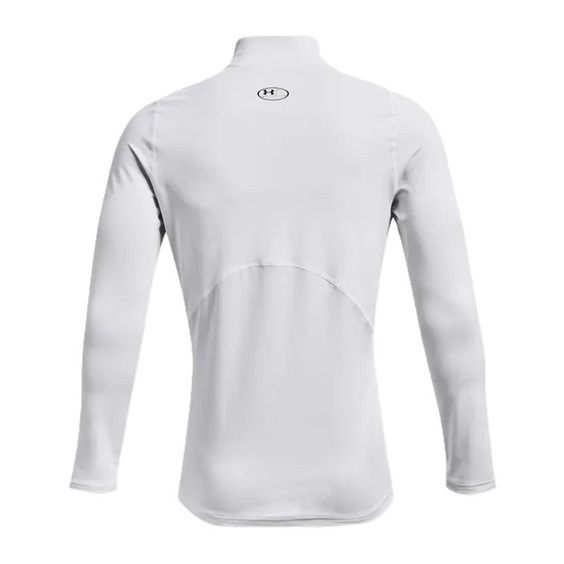Under Armour CG Armour Fitted Mock pánské funkční tričko, bílé