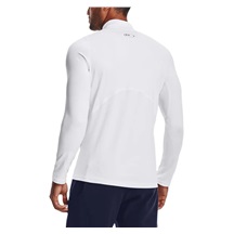 Under Armour CG Armour Fitted Mock pánské funkční tričko, bílé