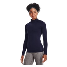 Under Armour Authentics Mockneck dámské thermo tričko, tmavě modré