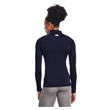 Under Armour Authentics Mockneck dámské thermo tričko, tmavě modré