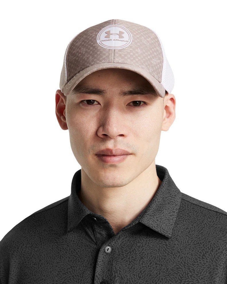 Under Armour Iso-chill Driver Mesh pánská kšiltovka, bílo/šedá