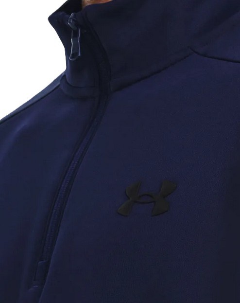 Under Armour Fleece 1/4 zip pánská mikina, modrá