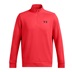 Under Armour Fleece 1/4 zip pánská mikina, červená