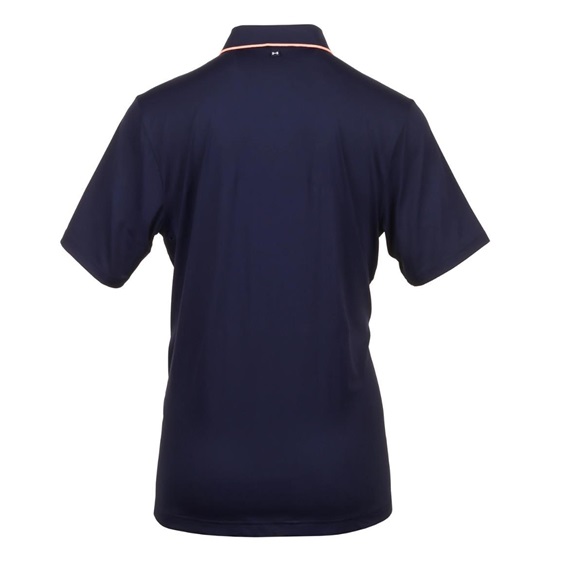 Under Armour Iso-Chill pánské polo, midnigt navy/flare orange