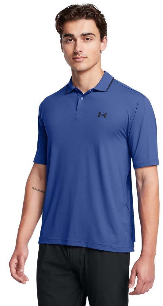 Under Armour Iso-Chill Polo pánské polo, modro/černé