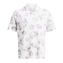 Under Armour Iso-Chill Edge pánské polo, white/tetra gray