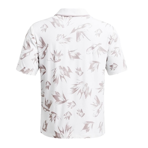 Under Armour Iso-Chill Edge pánské polo, white/tetra gray