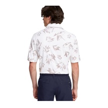Under Armour Iso-Chill Edge pánské polo, white/tetra gray