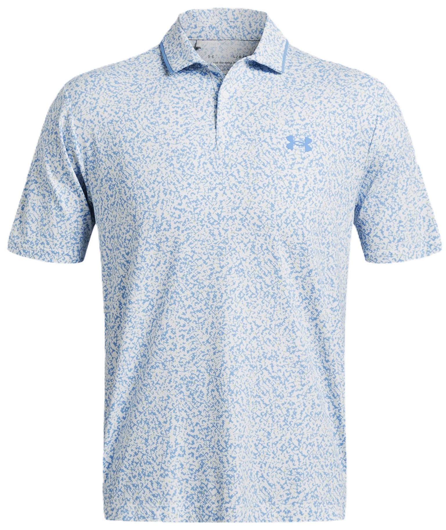 Under Armour Iso-Chill Verge pánské polo, bílo/retro modré