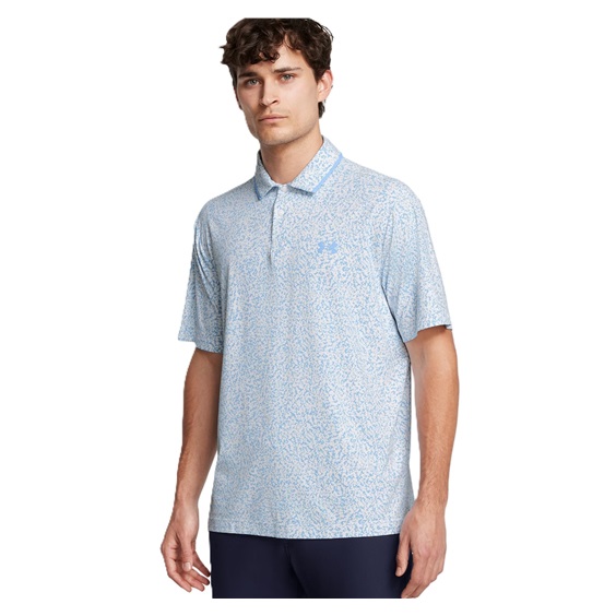 Under Armour Iso-Chill Verge pánské polo, bílo/retro modré