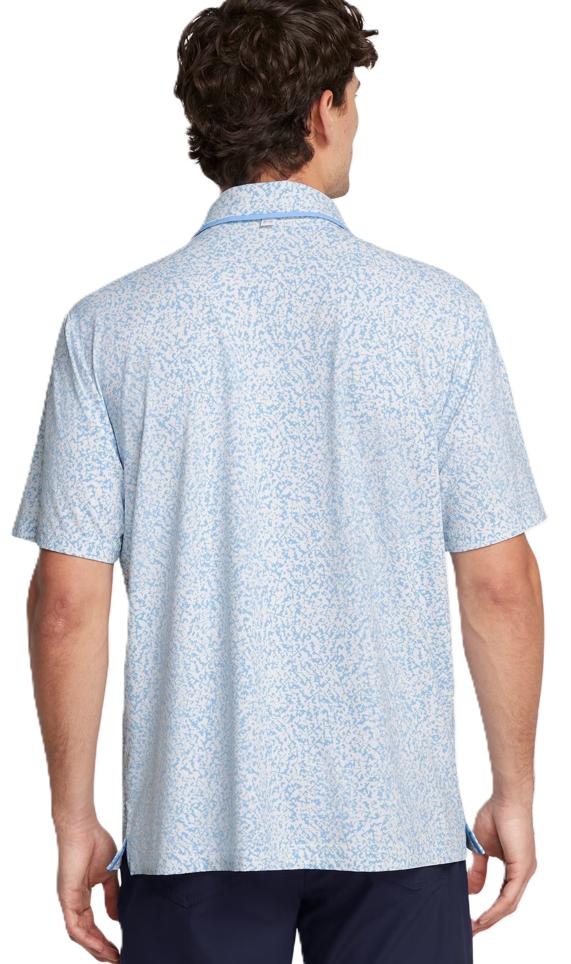 Under Armour Iso-Chill Verge pánské polo, bílo/retro modré