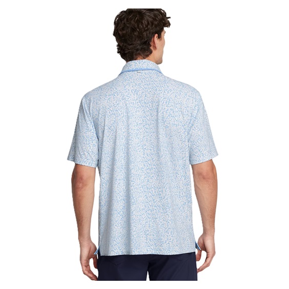Under Armour Iso-Chill Verge pánské polo, bílo/retro modré