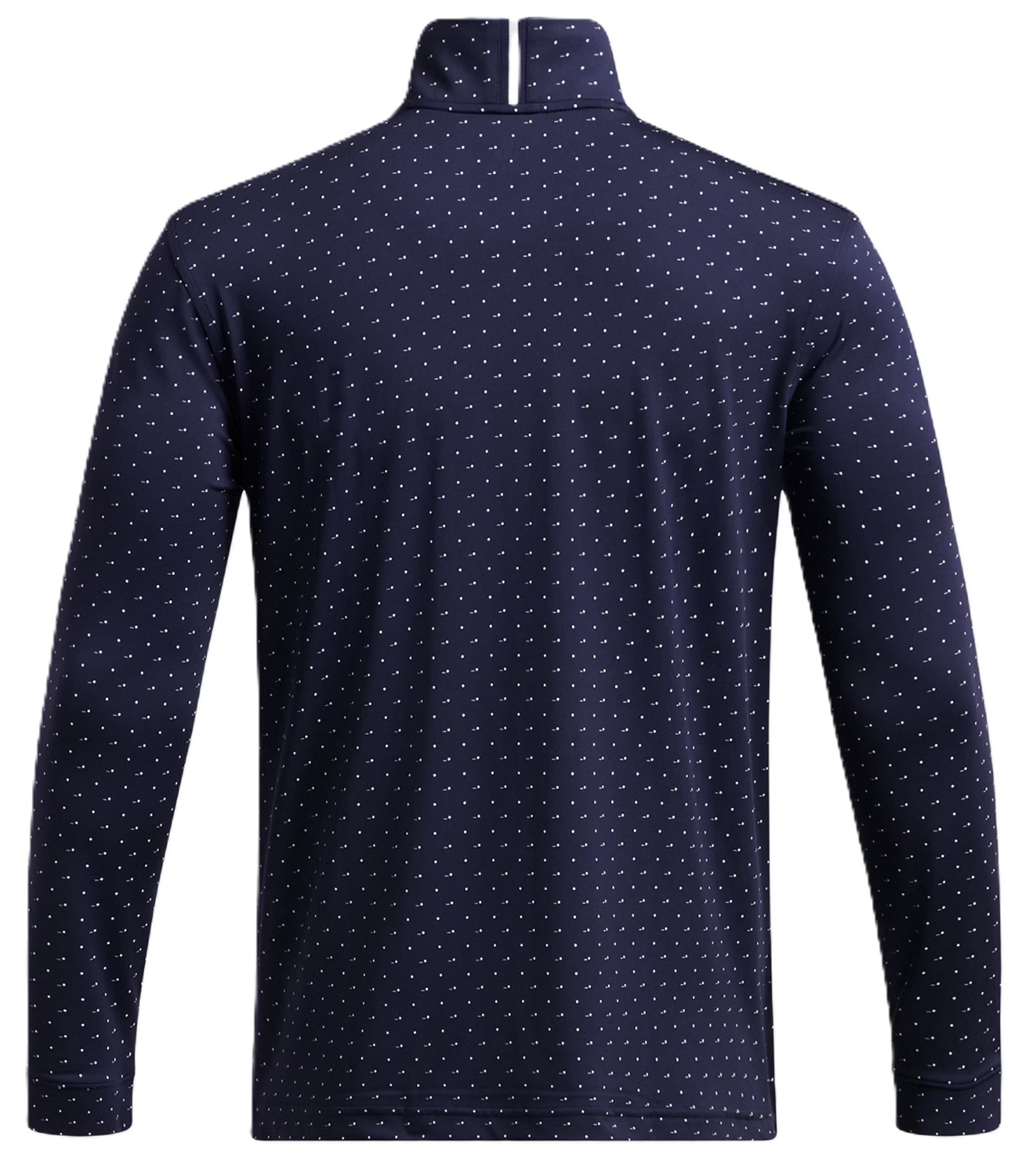 Under Armour Playoff Printed 1/4 Zip pánská mikina, tmavě modro/bílá