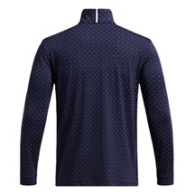 Under Armour Playoff Printed 1/4 Zip pánská mikina, tmavě modro/bílá