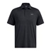 Under Armour Playoff 3.0 Printed pánské polo, black/anthracite/castlerock