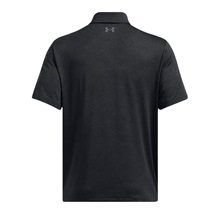Under Armour Playoff 3.0 Printed pánské polo, black/anthracite/castlerock