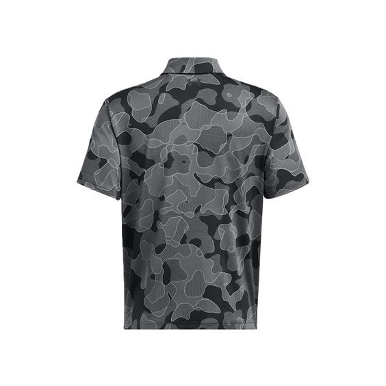 Under Armour Playoff 3.0 Printed pánské polo, černé