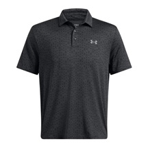 Under Armour Playoff 3.0 Printed pánské polo, anthracite/black/castlerock