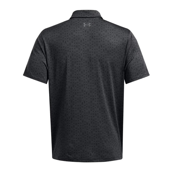 Under Armour Playoff 3.0 Printed pánské polo, anthracite/black/castlerock