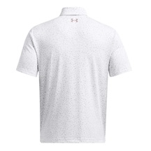 Under Armour Playoff 3.0 Printed pánské polo, bílé