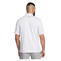 Under Armour Playoff 3.0 Printed pánské polo, bílé
