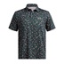 Under Armour Playoff 3.0 Printed pánské polo, midnight navy/forest green/tetra gray