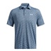 Under Armour Playoff 3.0 Printed pánské polo, modré
