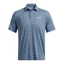 Under Armour Playoff 3.0 Printed pánské polo, modré