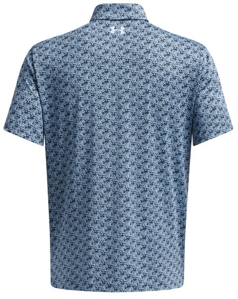 Under Armour Playoff 3.0 Printed pánské polo, modré